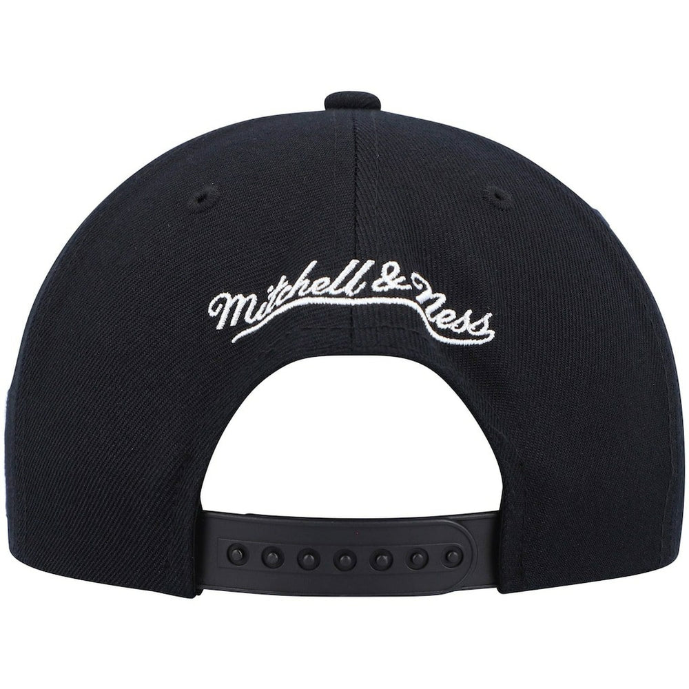 Philadelphia 76ers Hardwood Classics Script 2.0 Snapback Hat Black