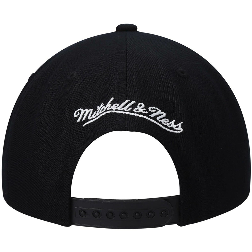 Sacramento Kings Hardwood Classics Script 2.0 Snapback Hat Black