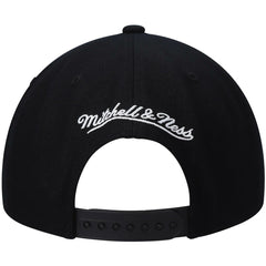Sacramento Kings Hardwood Classics Script 2.0 Snapback Hat Black