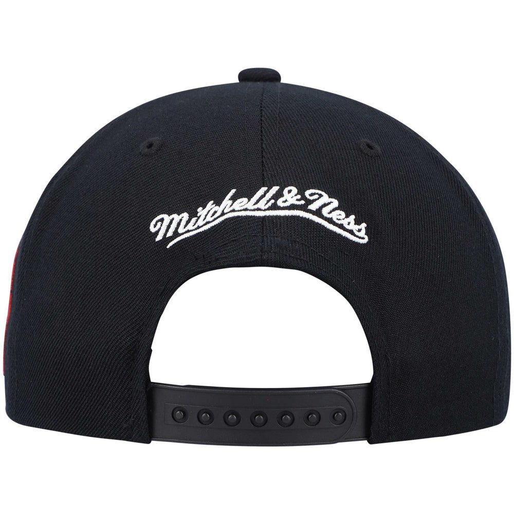 Toronto Raptors Hardwood Classics Script 2.0 Snapback Hat Black