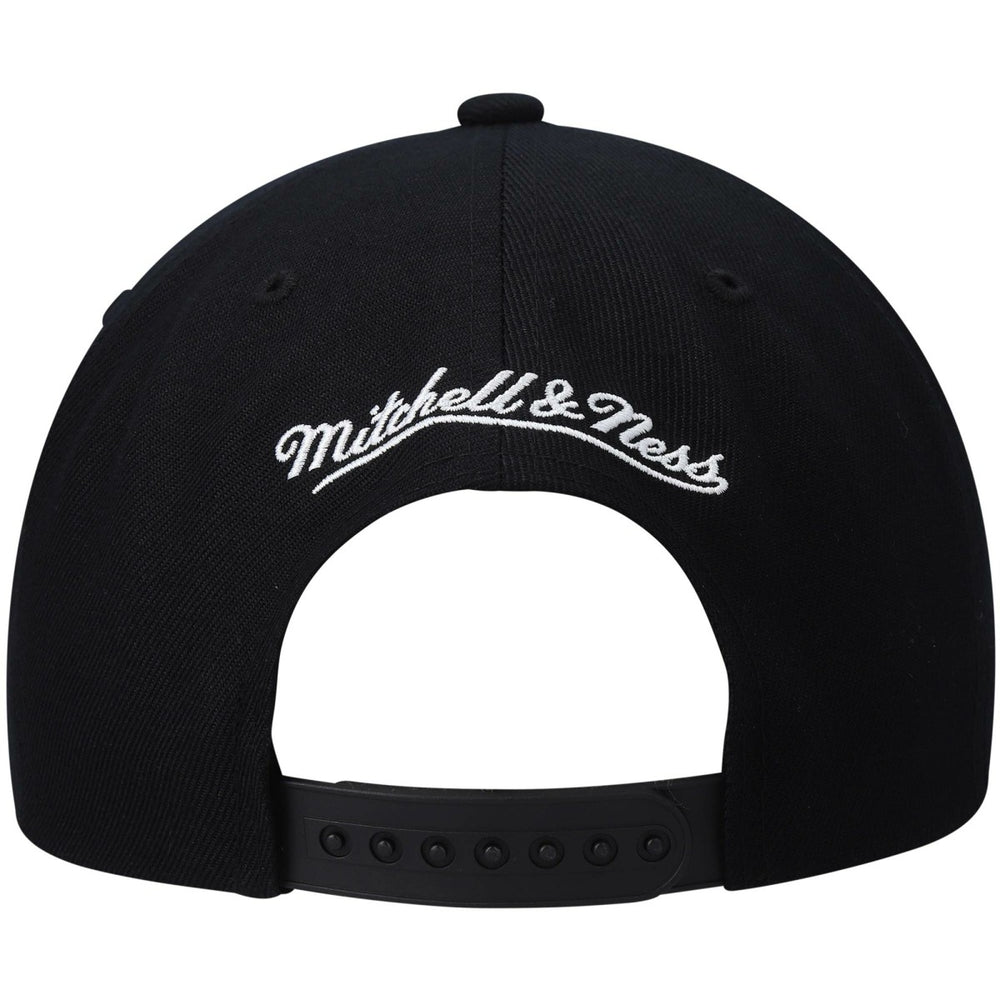 Utah Jazz Hardwood Classics Script 2.0 Snapback Hat Black