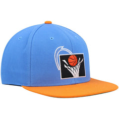 Cleveland Cavaliers Hardwood Classics Team Two-Tone 2.0 Snapback Hat Blue/Orange