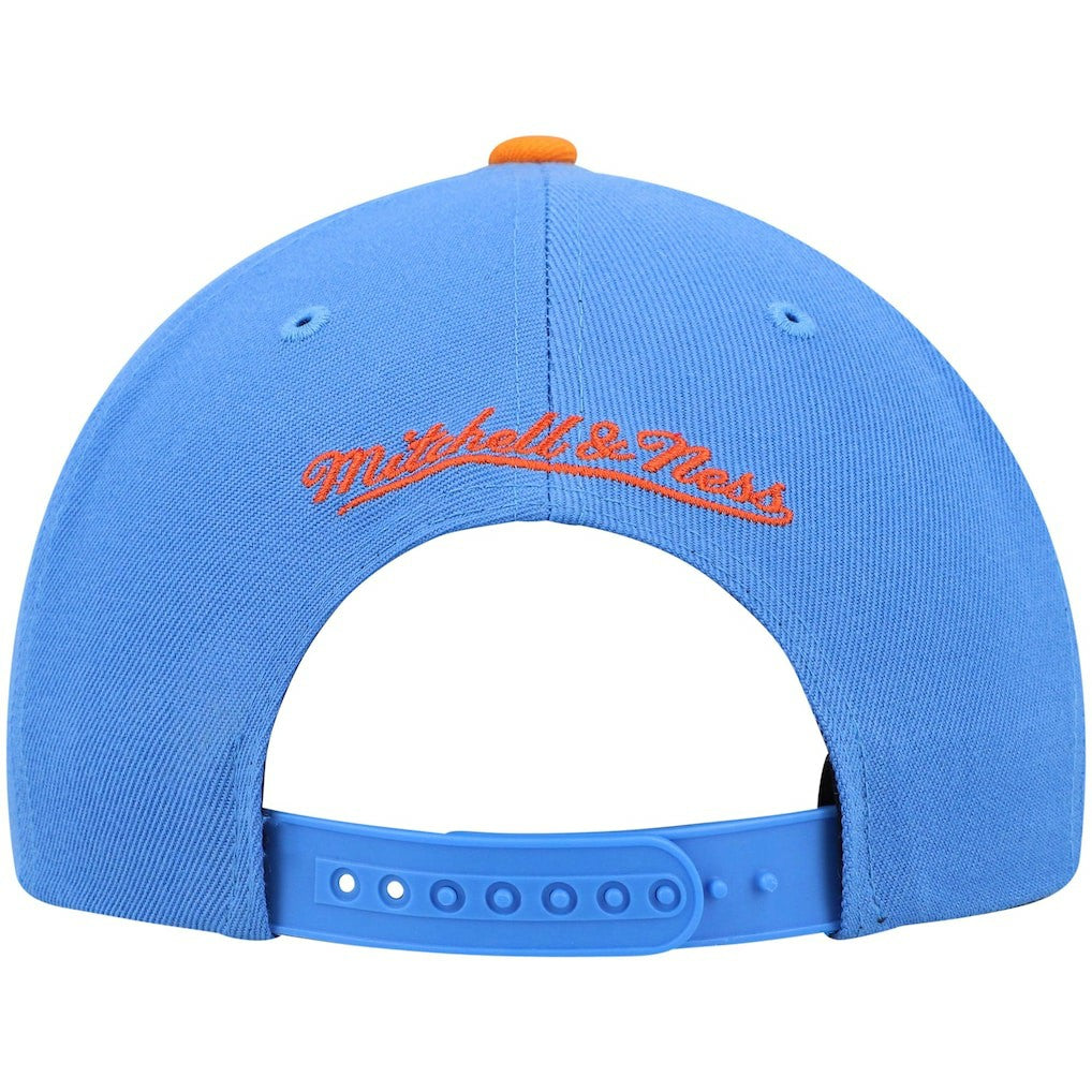 Cleveland Cavaliers Hardwood Classics Team Two-Tone 2.0 Snapback Hat Blue/Orange