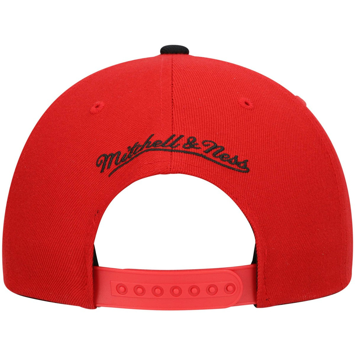 Miami Heat Hardwood Classics Team Two-Tone 2.0 Snapback Hat Red/Black