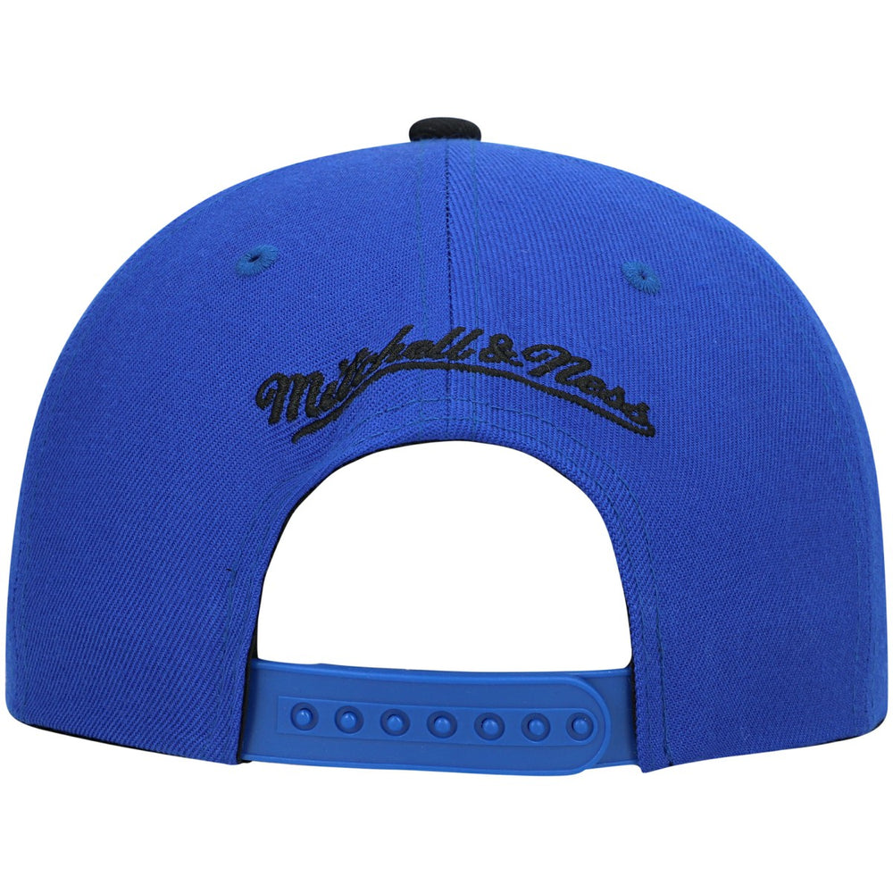 Orlando Magic Hardwood Classics Team Two-Tone 2.0 Snapback Hat Blue/Black