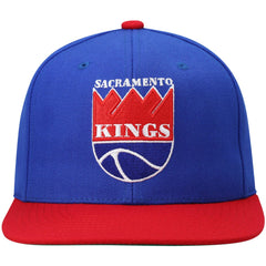 Sacramento Kings Hardwood Classics Team Two-Tone 2.0 Snapback Hat Blue/Red