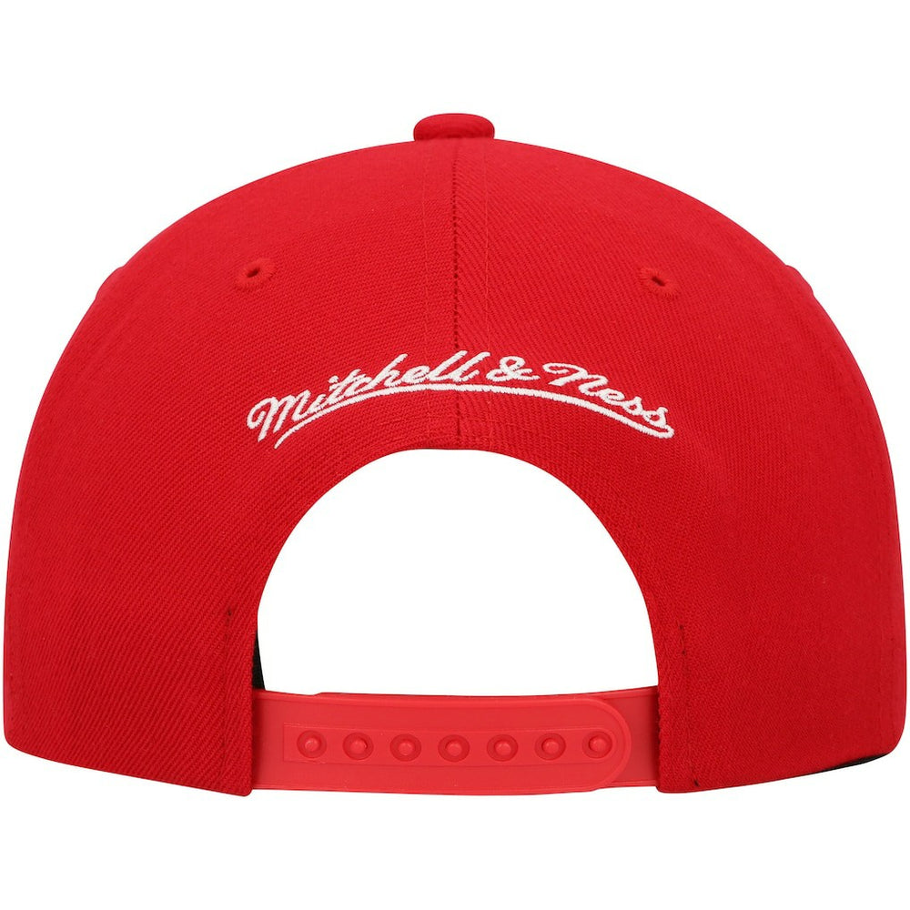 Atlanta Hawks Hardwood Classics Team Ground 2.0 Snapback Hat Red