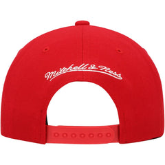 Atlanta Hawks Hardwood Classics Team Ground 2.0 Snapback Hat Red