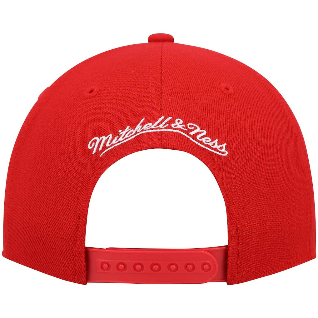 Chicago Bulls Hardwood Classics Team Ground 2.0 Snapback Hat Red