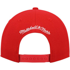 Chicago Bulls Hardwood Classics Team Ground 2.0 Snapback Hat Red
