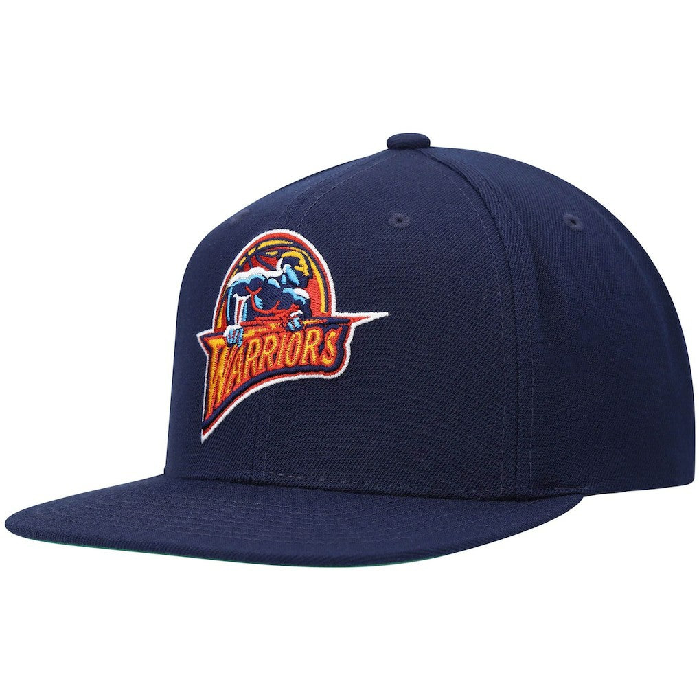 Golden State Warriors Hardwood Classics Team Ground 2.0 Snapback Hat Navy