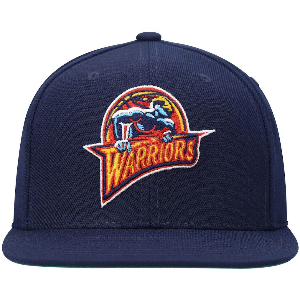 Golden State Warriors Hardwood Classics Team Ground 2.0 Snapback Hat Navy