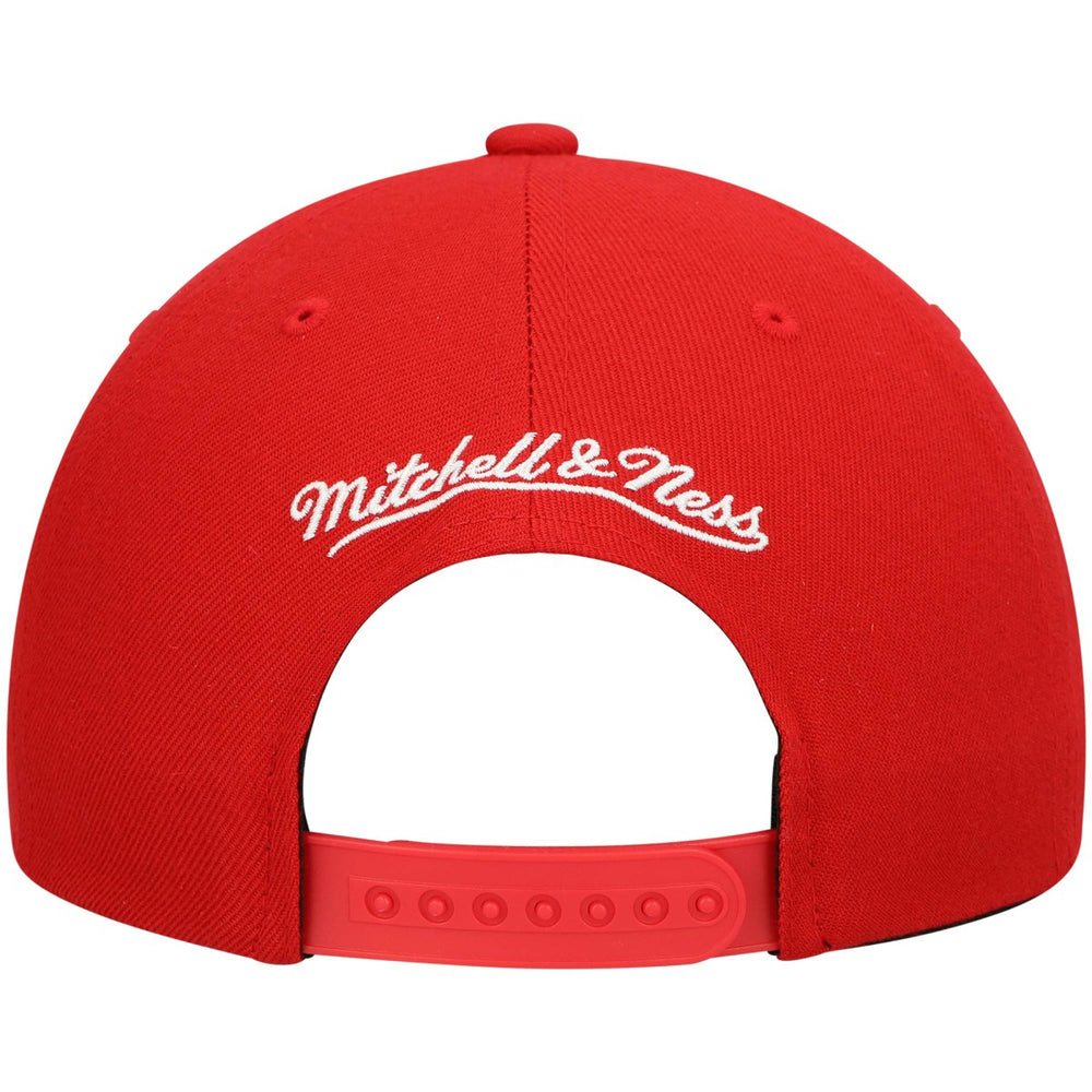 Miami Heat Hardwood Classics Team Ground 2.0 Snapback Hat Red