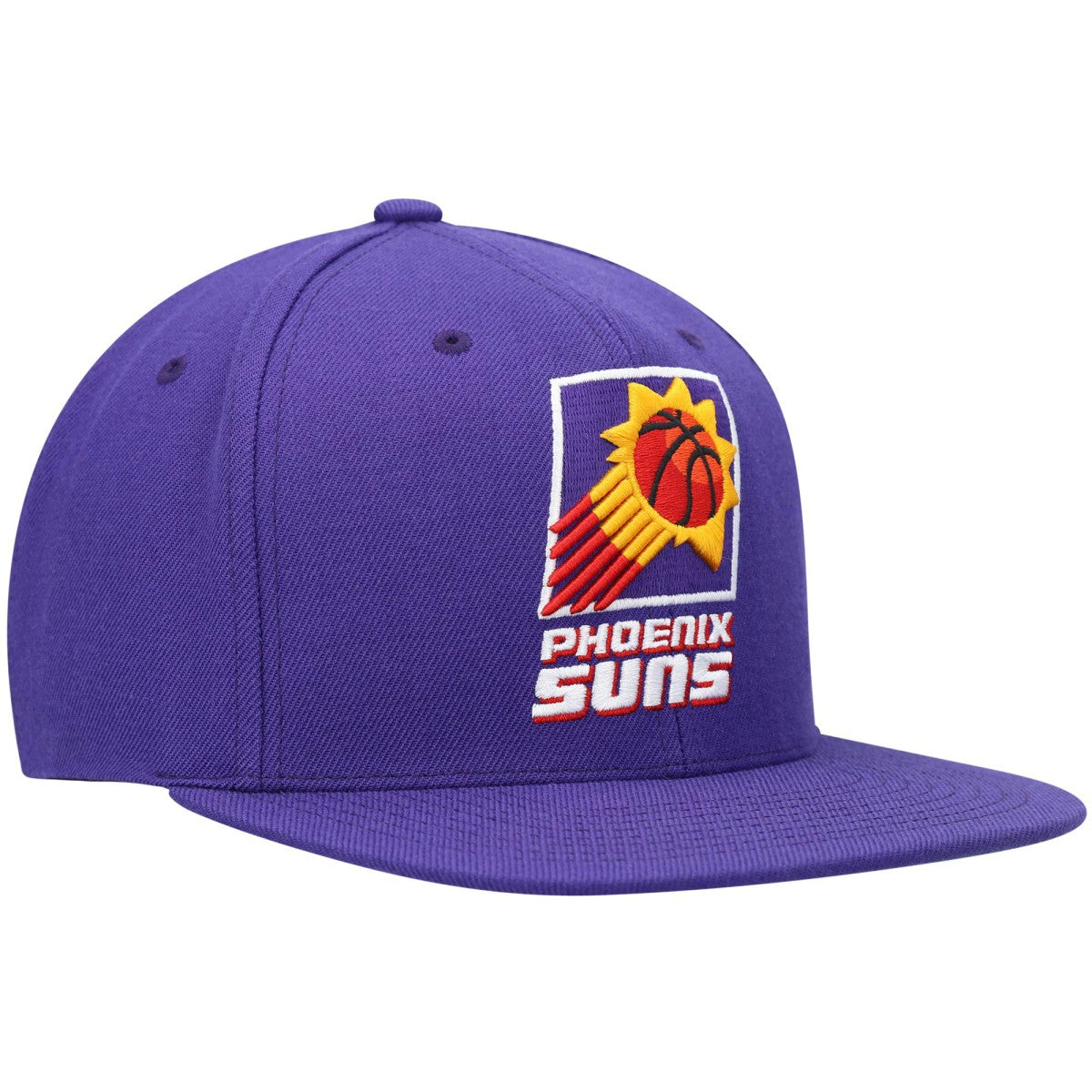 Phoenix Suns Hardwood Classics Team Ground 2.0 Snapback Hat Purple