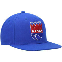 Sacramento Kings Hardwood Classics Team Ground 2.0 Snapback Hat Blue