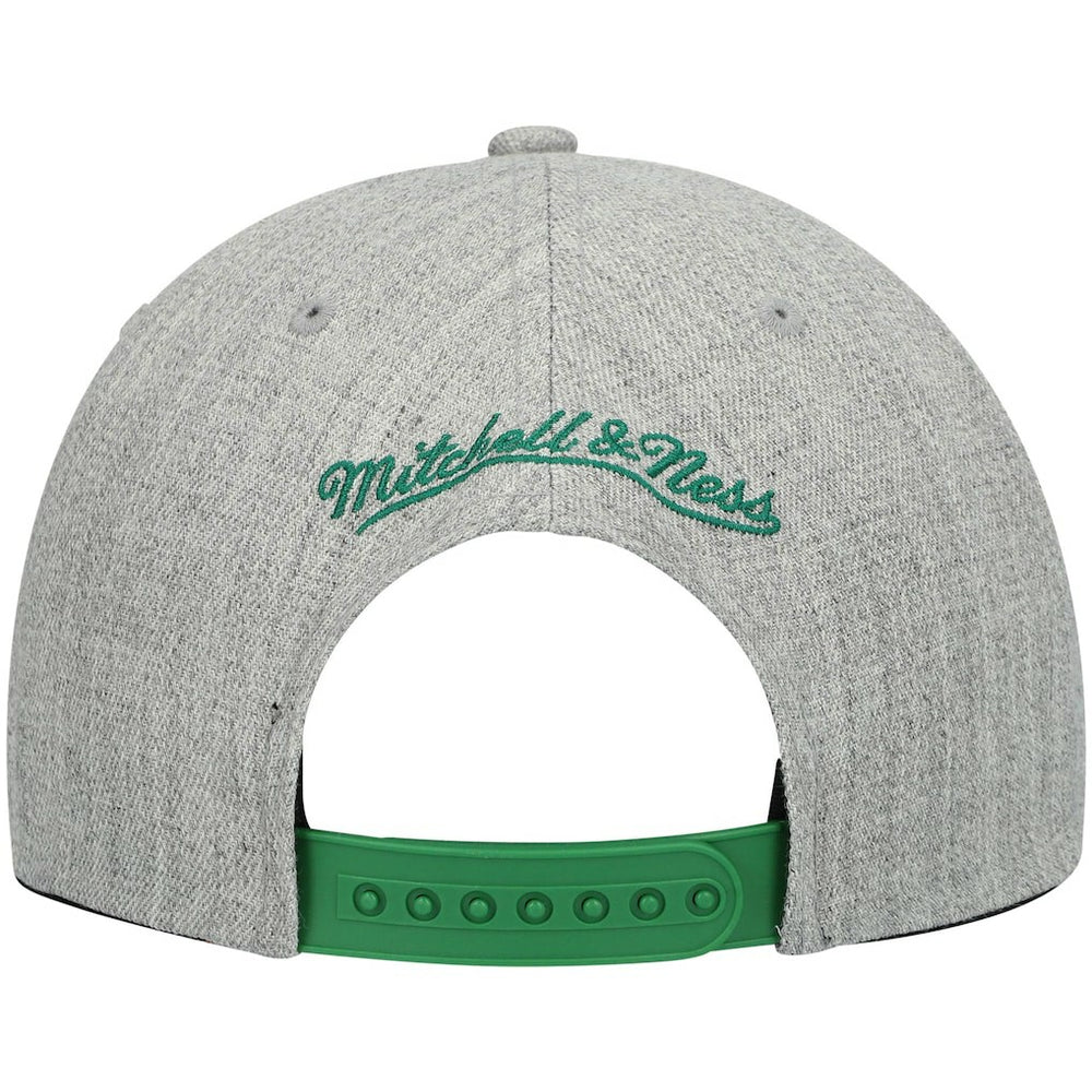 Dallas Mavericks Hardwood Classics Team 2.0 Snapback Hat Heathered Gray