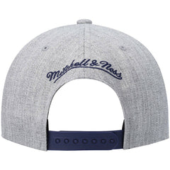 Golden State Warriors Hardwood Classics Team 2.0 Snapback Hat Heathered Gray