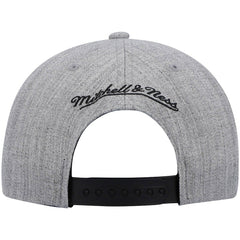 Philadelphia 76ers Hardwood Classics Team 2.0 Snapback Hat Heathered Gray