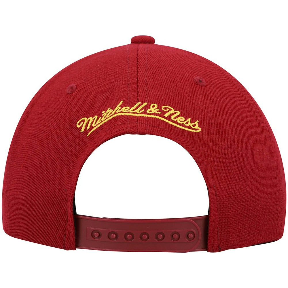 Cleveland Cavaliers Team Two-Tone 2.0 Snapback Hat Wine/Gold