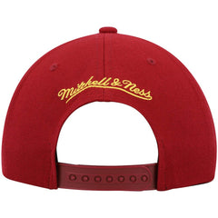 Cleveland Cavaliers Team Two-Tone 2.0 Snapback Hat Wine/Gold