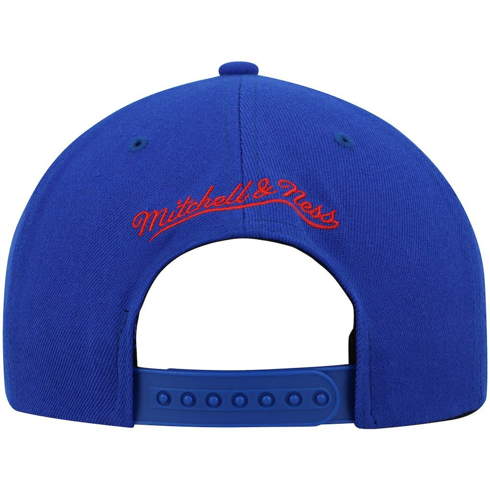 Philadelphia 76ers Team Two-Tone 2.0 Snapback Hat Royal/Red