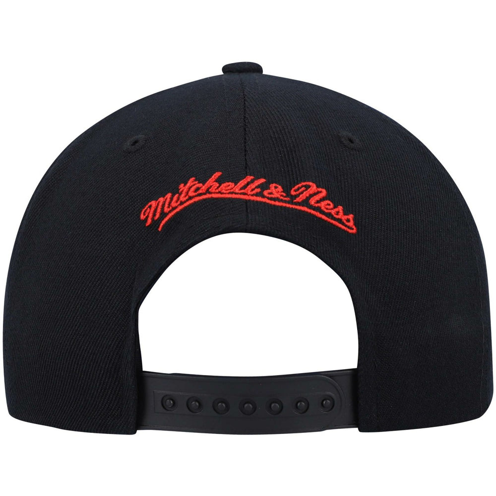Toronto Raptors Team Two-Tone 2.0 Snapback Hat Black/Red