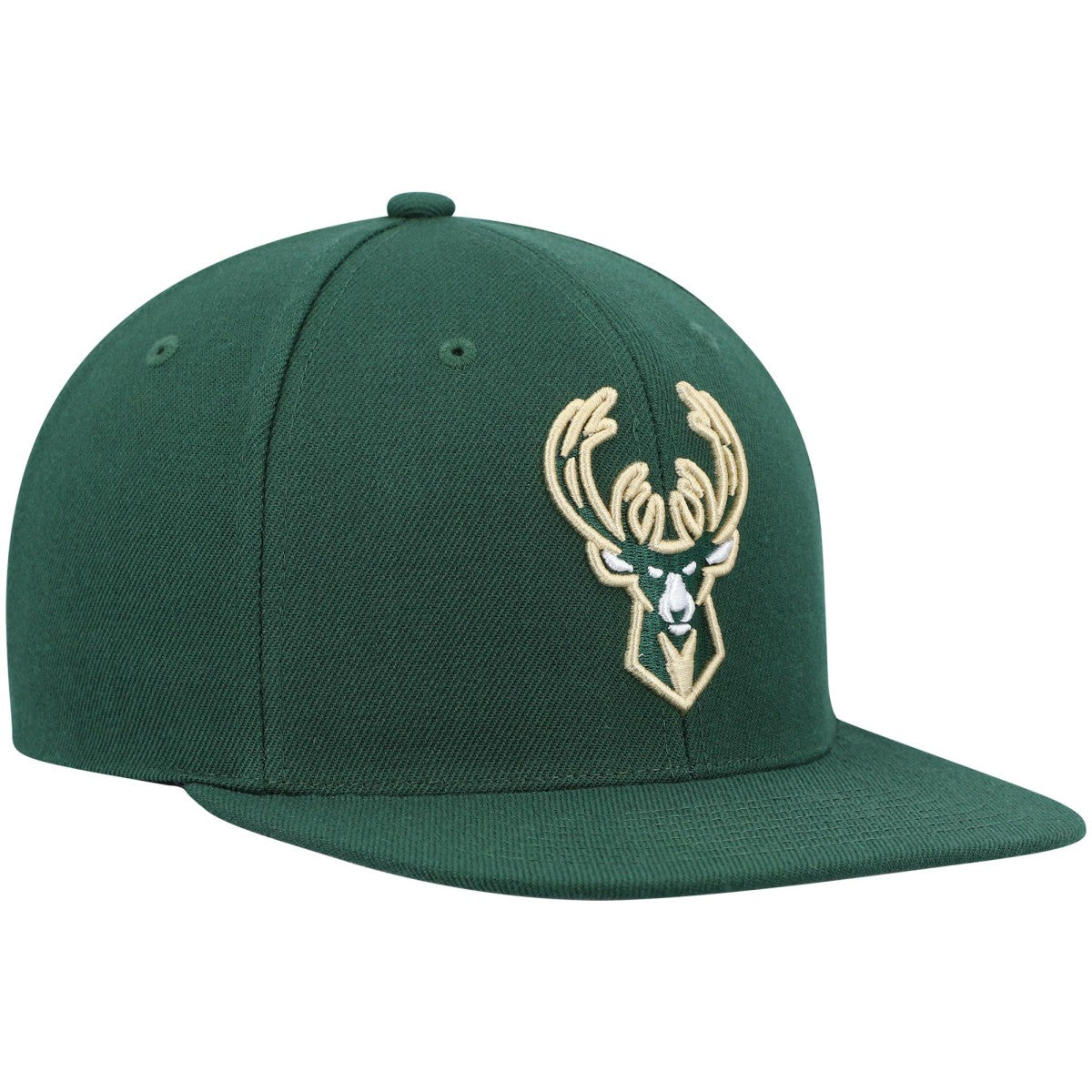 Milwaukee Bucks Ground 2.0 Snapback Hat Hunter Green