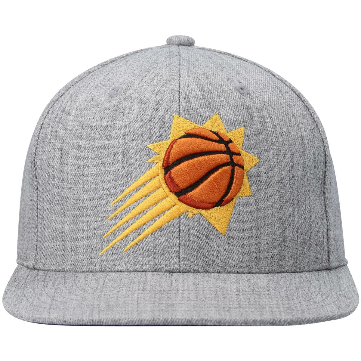 Phoenix Suns 2.0 Snapback Hat Heathered Gray