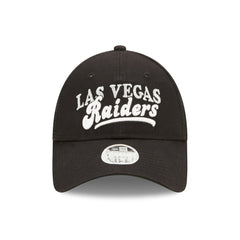 Las Vegas Raiders New Era Women's Team Trucker 9FORTY Snapback Hat Black