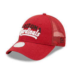 Arizona Cardinals New Era Women's Team Trucker 9FORTY Snapback Hat Cardinal