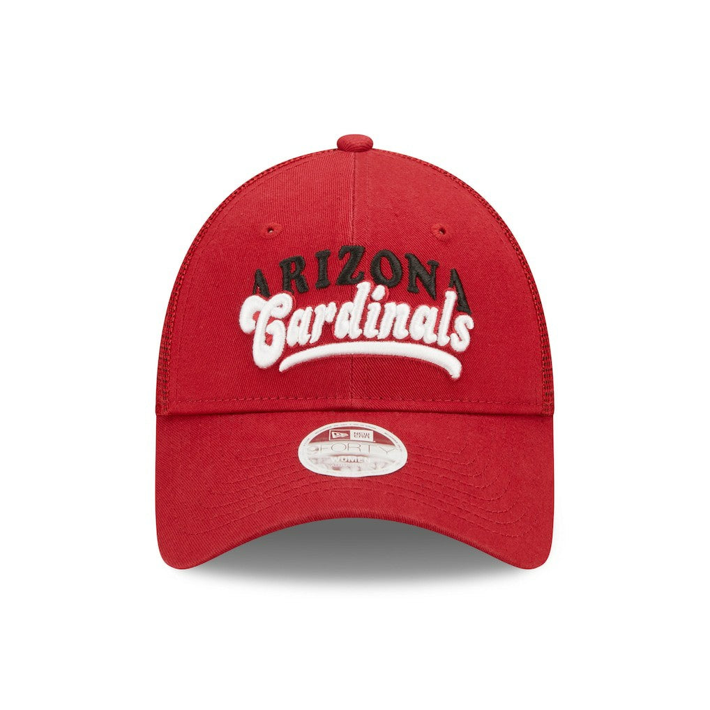 Arizona Cardinals New Era Women's Team Trucker 9FORTY Snapback Hat Cardinal