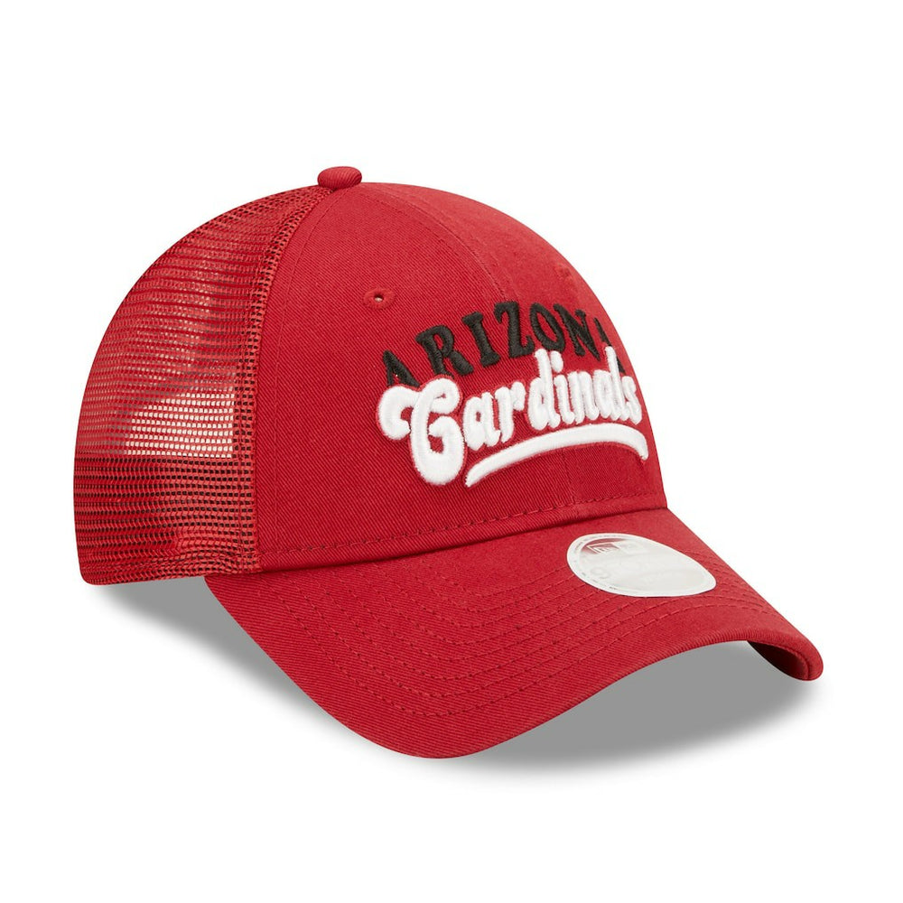 Arizona Cardinals New Era Women's Team Trucker 9FORTY Snapback Hat Cardinal
