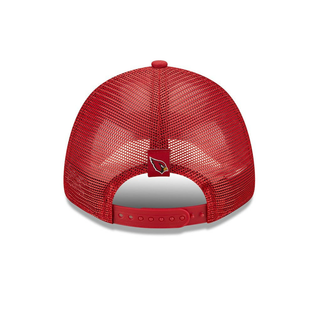 Arizona Cardinals New Era Women's Team Trucker 9FORTY Snapback Hat Cardinal