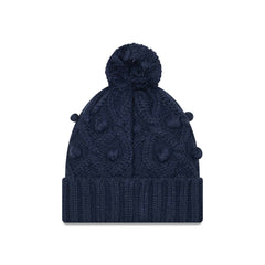 Tennessee Titans New Era Women's Toasty Cuffed Knit Hat with Pom Navy