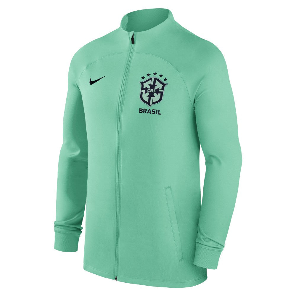 Brazil National Team Strike Raglan Full-Zip Performance Track Jacket Green shop