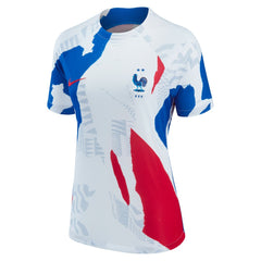 France National Team Women's 2022 Pre-Match Top White
