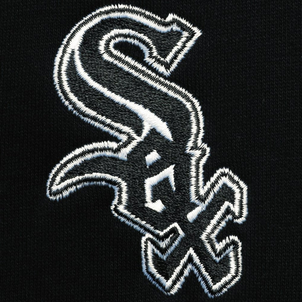 Chicago White Sox Levelwear Recruit Short Sleeve Full-Zip Hoodie Jacket - Black Jackets