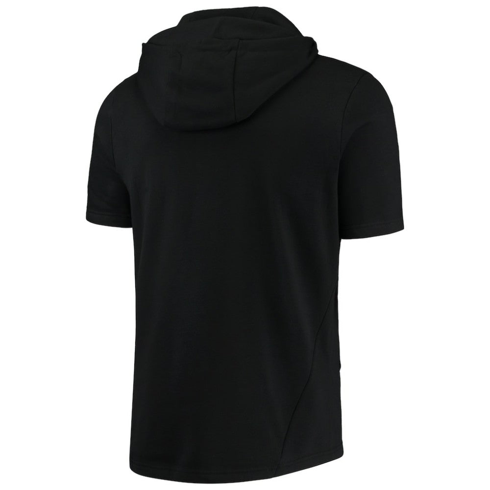 Chicago White Sox Levelwear Recruit Short Sleeve Full-Zip Hoodie Jacket - Black Jackets