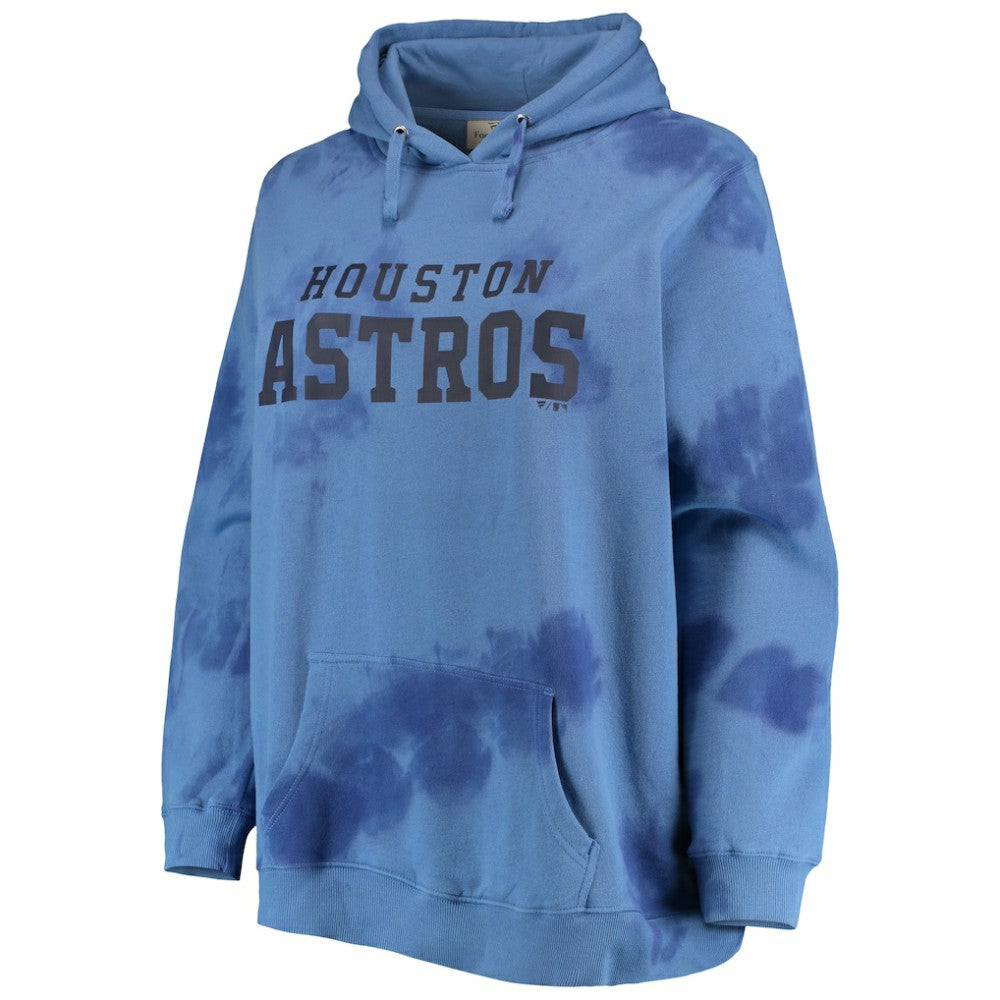 Houston Astros Women's Plus Size Cloud Pullover Hoodie - Navy Hoodies