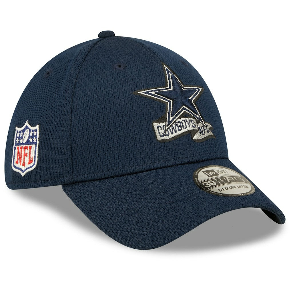 Dallas Cowboys New Era 2022 Sideline 39THIRTY Coaches Flex Hat Navy