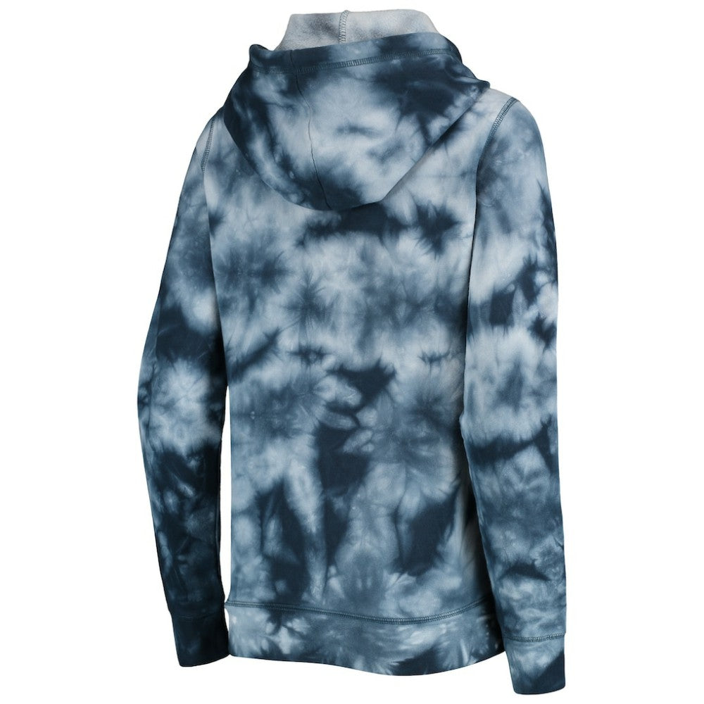 Houston Astros New Era Women's Tie-Dye Full-Zip Hoodie - Navy Hoodies