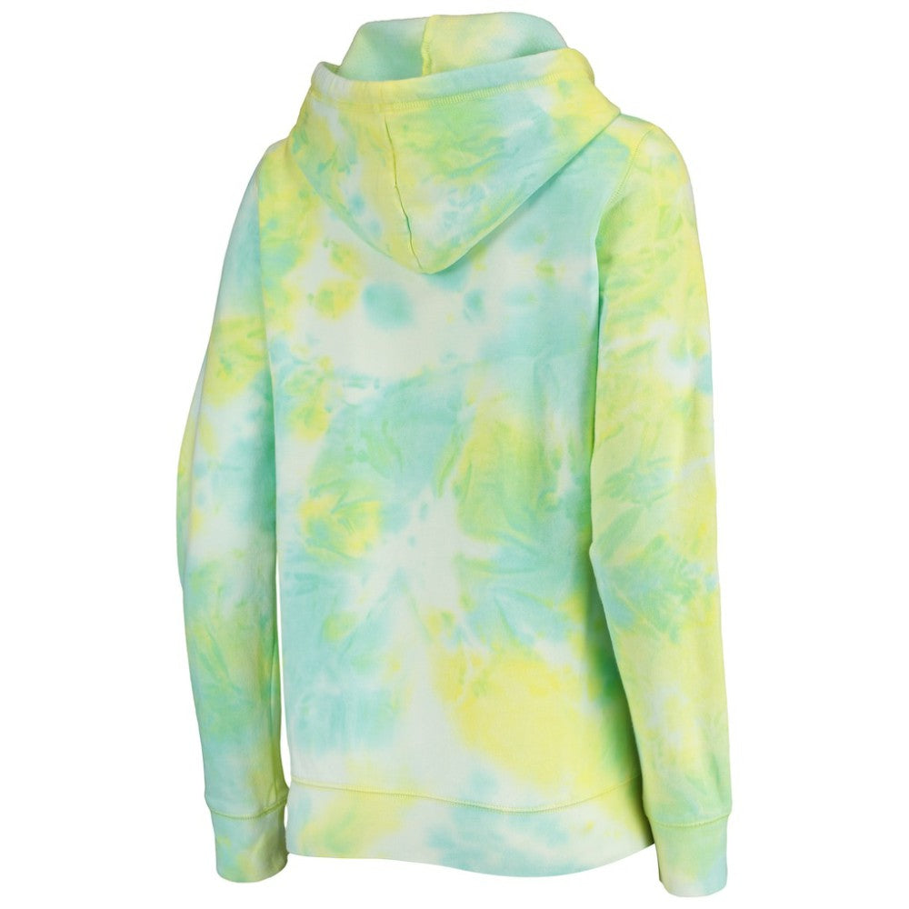 San Francisco Giants New Era Women's Tie-Dye Full-Zip Hoodie - White Hoodies