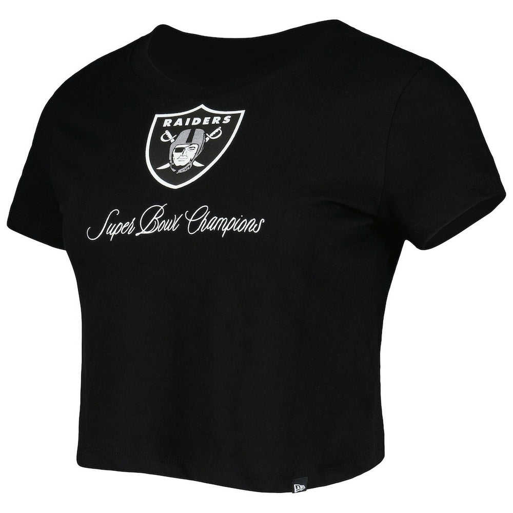 Las Vegas Raiders New Era Women's Historic Champs T-Shirt Black