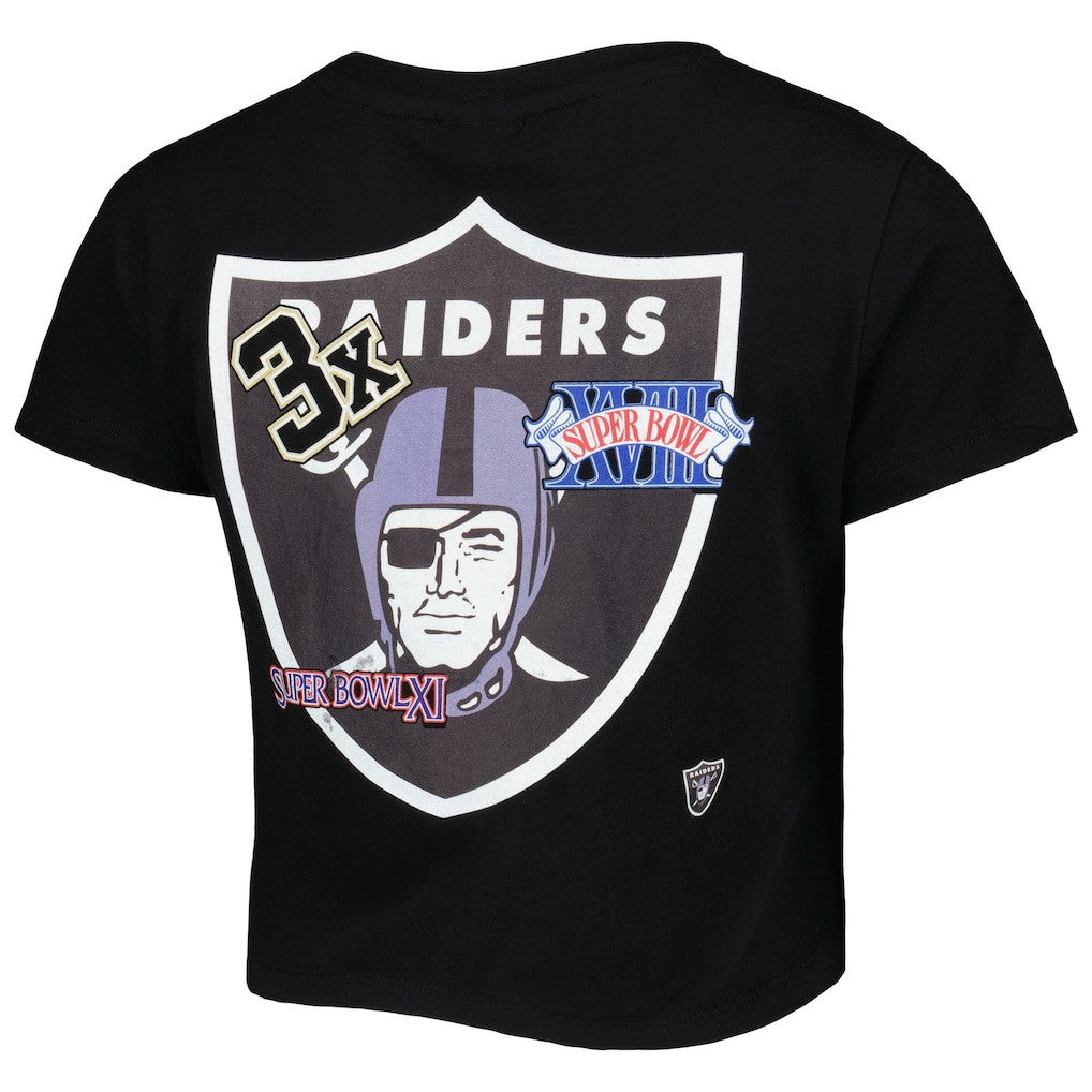 Las Vegas Raiders New Era Women's Historic Champs T-Shirt Black