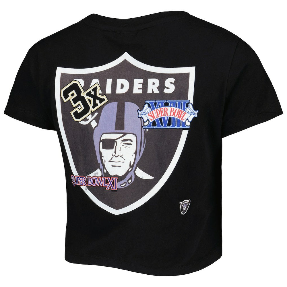 Las Vegas Raiders New Era Women's Historic Champs T-Shirt Black