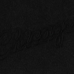 Chicago Bulls French Terry Tonal Fleece Shorts Black
