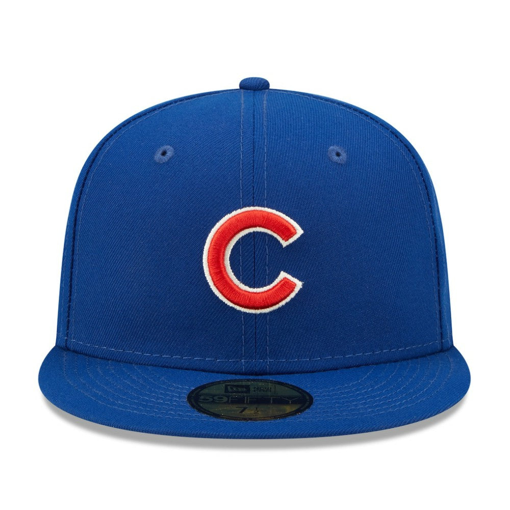 Chicago Cubs New Era 2016 World Series Champions Citrus Pop UV 59FIFTY Fitted Hat - Royal Hats