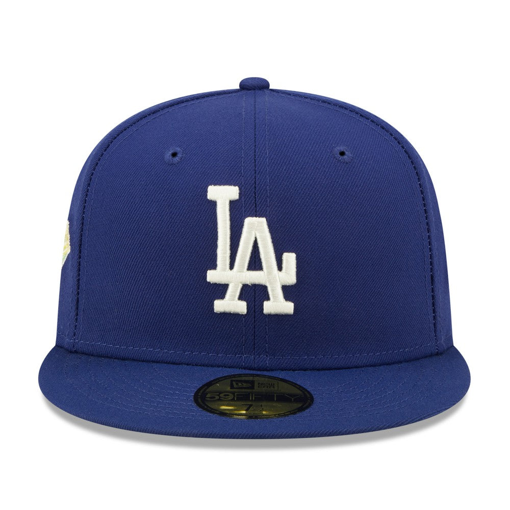 Los Angeles Dodgers New Era 1988 World Series Champions Citrus Pop UV 59FIFTY Fitted Hat - Royal Hats