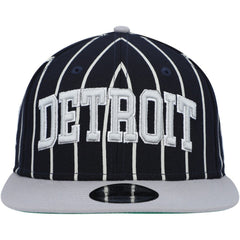 Detroit Tigers New Era City Arch 9FIFTY Snapback Hat - Navy/Gray Hats
