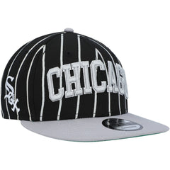 Chicago White Sox New Era City Arch 9FIFTY Snapback Hat - Black/Gray Hats